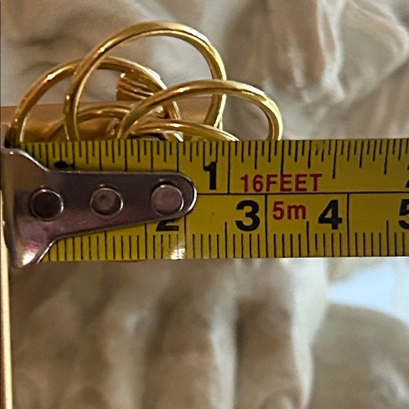 Monet Vintage Elegant Gold Pearl Earrings - Picture 4 of 5